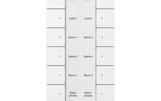 BUSCH-JAEGER SB/U12.0.11-884 KNX Touch Sensor Tenton 12-fold | studio white matt