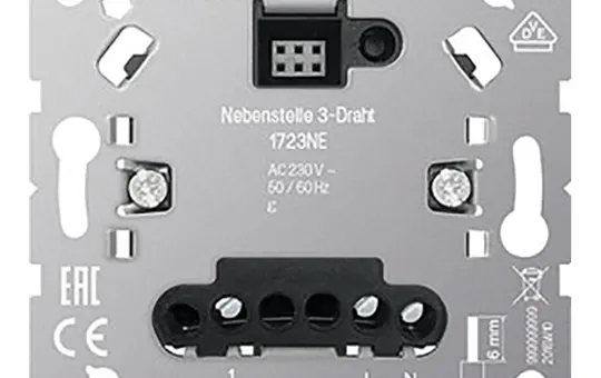 JUNG 1723NE Extension Unit 3-wire