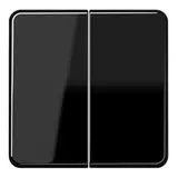 JUNG CD1702SW Touche de commande série CD 2 fois | noir