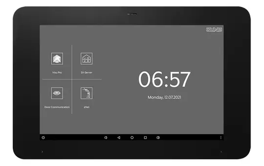 JUNG SC0081U Smart Control black | 8 inches