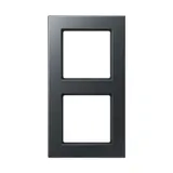 JUNG A5582BFANM Cover Frame A 550 2-fold | anthracite matt