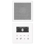 JUNG DABLS1BTWW Flush-mounted Radio Set Series LS DAB+, Mono, Bluetooth | alpine white