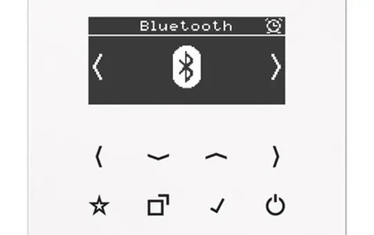 JUNG DABLSBTWW Radio encastré série LS DAB+, Bluetooth | blanc alpin