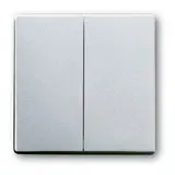 BUSCH-JAEGER 6736FoH-83 FoH-bascule Future 2 fois | alu argenté
