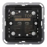 JUNG LSCD10721ST Capteur tactile KNX F10 LS 2 voies, standard
