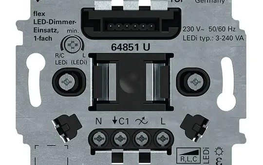 BUSCH-JAEGER 64851U Variateur LED flextronics célibataire