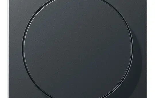 JUNG A1740BFANM Rotary Dimmer Cover Series A Thermoplastic | anthracite matt