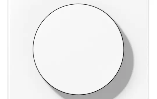 JUNG CD1740WW Rotary Dimmer Cover Series CD standard | alpine white