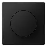 JUNG LS1740SWM Couvercle de variateur rotatif série LB LS standard | noir graphite mat