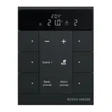 BUSCH-JAEGER SBR-F-6.0.11-885 f@h touch sensor tenton 6-fold, RTR | matt black