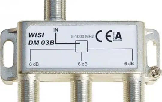WISI 70297-7 Distributor BK 1 GHz 3-fold