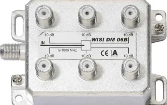 WISI 16575-8 Distributor BK 1 GHz 6-fold