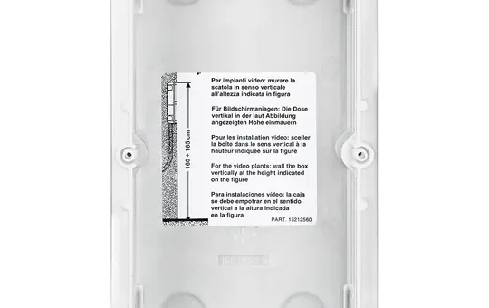 LEGRAND Boîte encastrée 