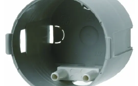 BERKER 91820 Protective Cover Box Integro Flow 1-fold, strain relief | Ø 45 mm