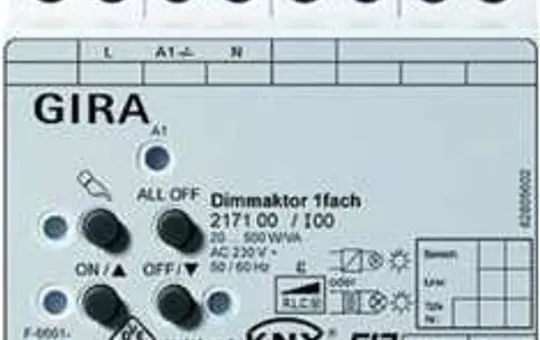 GIRA 217100 KNX dimmer actuator old REG 1-fold