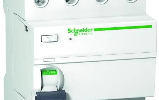 SCHNEIDER A9Z21440 Disjoncteur différentiel 4 pôles 30 mA Type A 40 A