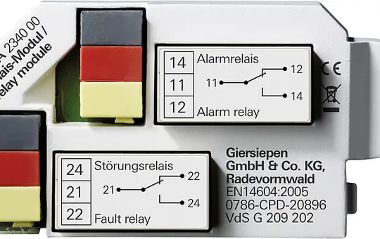 GIRA 234000 Module for Smoke Detector relay