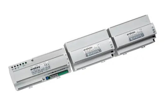 EKEY 101593 UPS for DIN rail mounting 24V DC, 4Ah