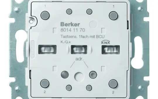 BERKER 80141170 Module tactile KNX easy célibataire