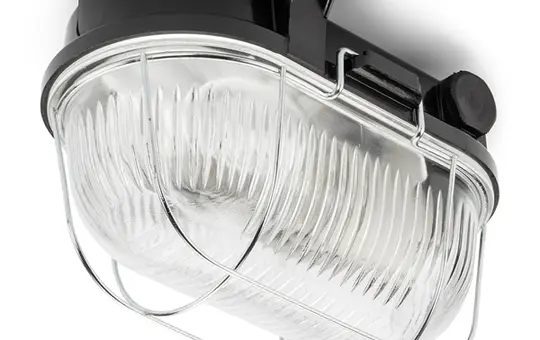 THPG 100501 Lampe de cave en bakélite grand ovale