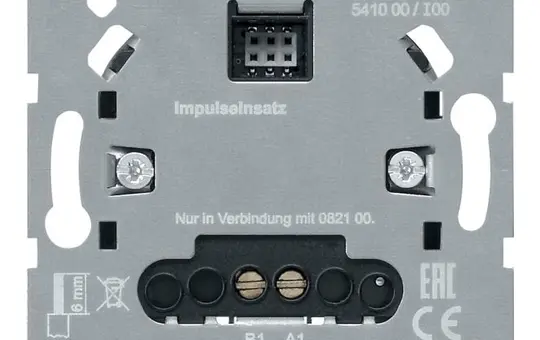 GIRA 541000 Switch Insert System 3000 1-fold, impulse