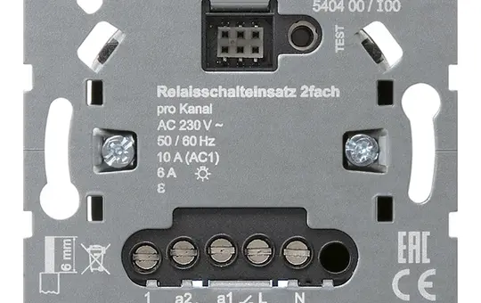 GIRA 540400 Module de commande System 3000 relais bidirectionnel