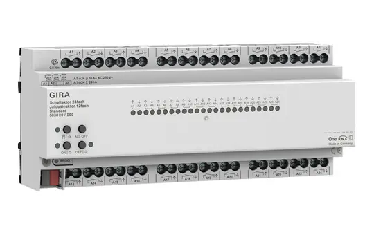 GIRA 503000 Actionneur universel KNX 24 vitesses, standard