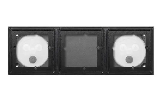 GIRA 551300 Boîtier affleurant Système 106 tripler