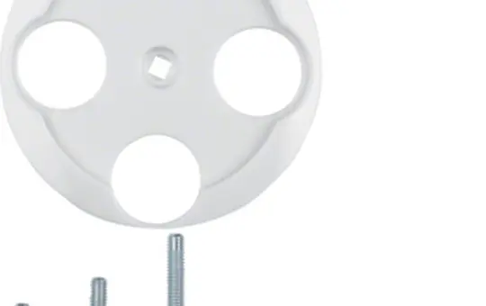 BERKER 106420 Antenna Cover 1930 3-fold | polar white glossy