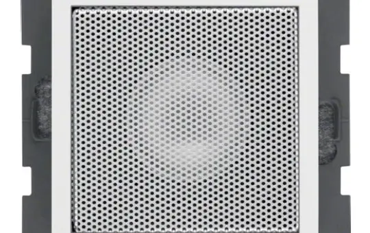 BERKER 28821404 Speaker for flush-mounted radio S/B matt aluminum