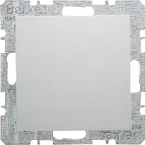 BERKER 6710098989 Blank cover S.1/B.3/B.7 with claws | polar white glossy