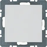 BERKER 10091909 Blank cover S.1/B.3/B.7 without claws | polar white matt