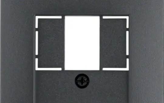 BERKER 10331606 Cache téléphone S.1/B.3/B.7 standard | anthracite mat
