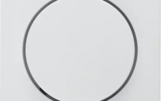 BERKER 11378989 Cache pour variateur rotatif S.1/B.3/B.7 standard | blanc polaire brillant