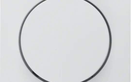 BERKER 11371909 Rotary Dimmer Cover S.1/B.3/B.7 standard | polar white matt