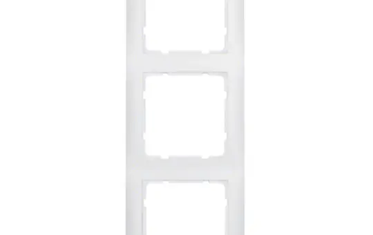 BERKER 10139909 Cover Frame S.1 3-fold | polar white matt