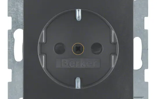 BERKER 47231606 SCHUKO socket S/B Touch protection | anthracite matt