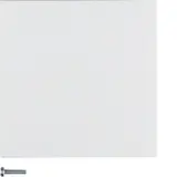 BERKER 85141188 Plaque de commande tactile pour variateur S.1/B.3/B.7 célibataire | blanc polaire mat
