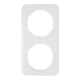 BERKER 10122189 Cover Frame R.1 2-fold | polar white glossy