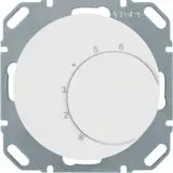 BERKER 20262089 Temperature Controller R.1/R.3/R.8 Changer, 230 V | polar white glossy