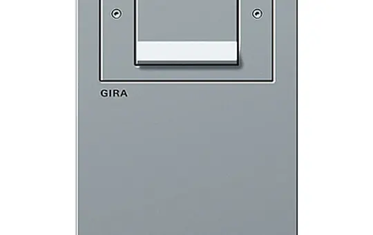 GIRA 134126 Energy Column 3 sockets | aluminum | 491 mm