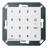 GIRA 260503 Clavier à code sans clé System 55 blanc pur brillant