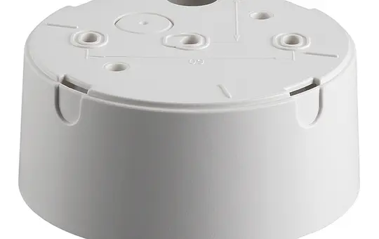 GIRA 008602 Surface-Mounted Housing for Presence Detector S3000, ceiling mounting | pure white