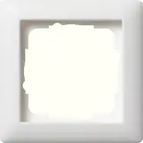 GIRA 021104 Cover Frame Standard 55 1-fold | pure white satin matt