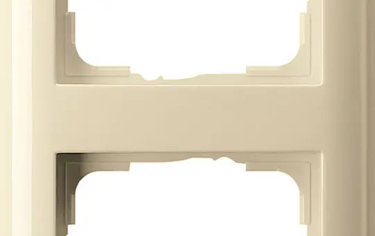 GIRA 021201 Cover Frame Standard 55 2-fold | creamy white shiny