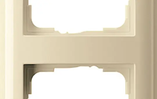 GIRA 021401 Cadre de recouvrement Standard 55 4 fois | blanc crème brillant