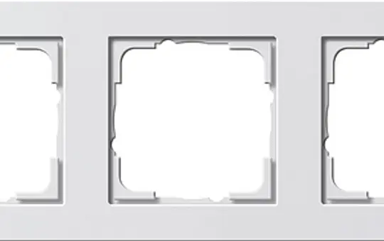 GIRA 021522 Cover Frame E2 5-fold | pure white satin matt