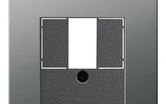 GIRA 0876600 Telephone Cover System 55 title block | stainless steel