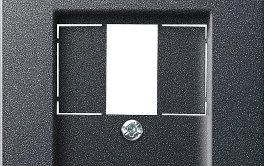 GIRA 027628 Telephone Cover System 55 standard | anthracite