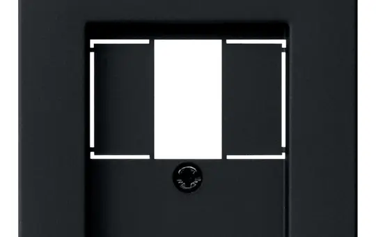 GIRA 0276005 Telephone Cover System 55 standard | matt black
